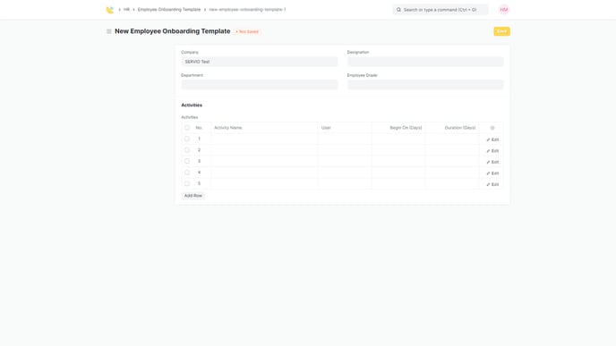 employee onboarding template