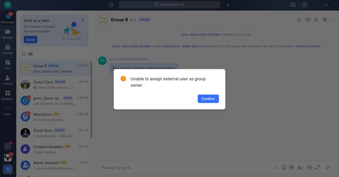 external group